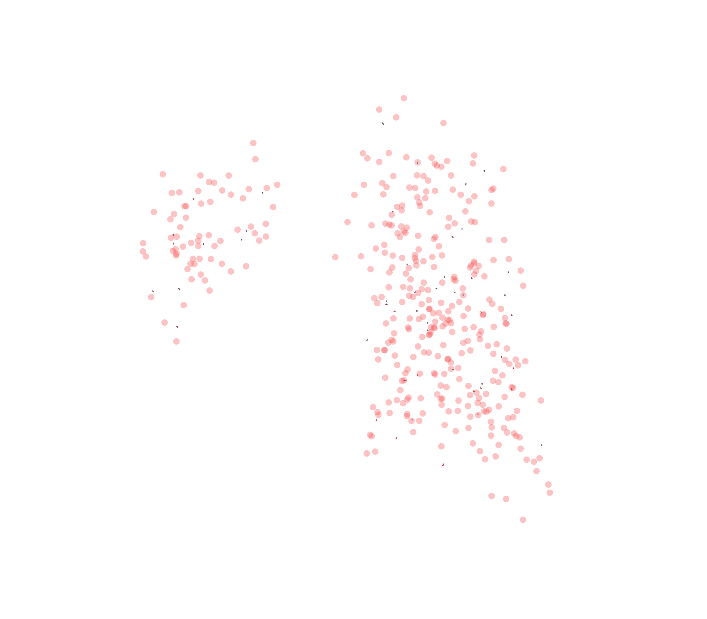 Displacement Vectors - Back View