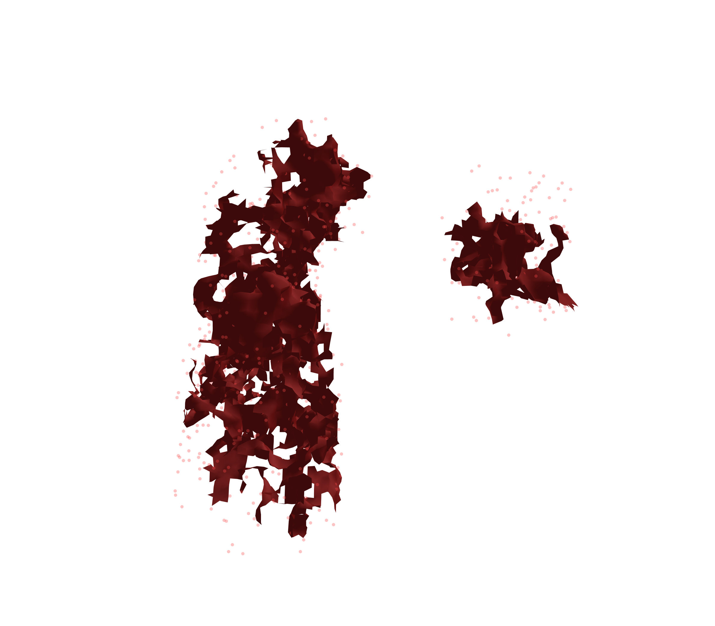 Combined Visualization (Expiration) - Front View