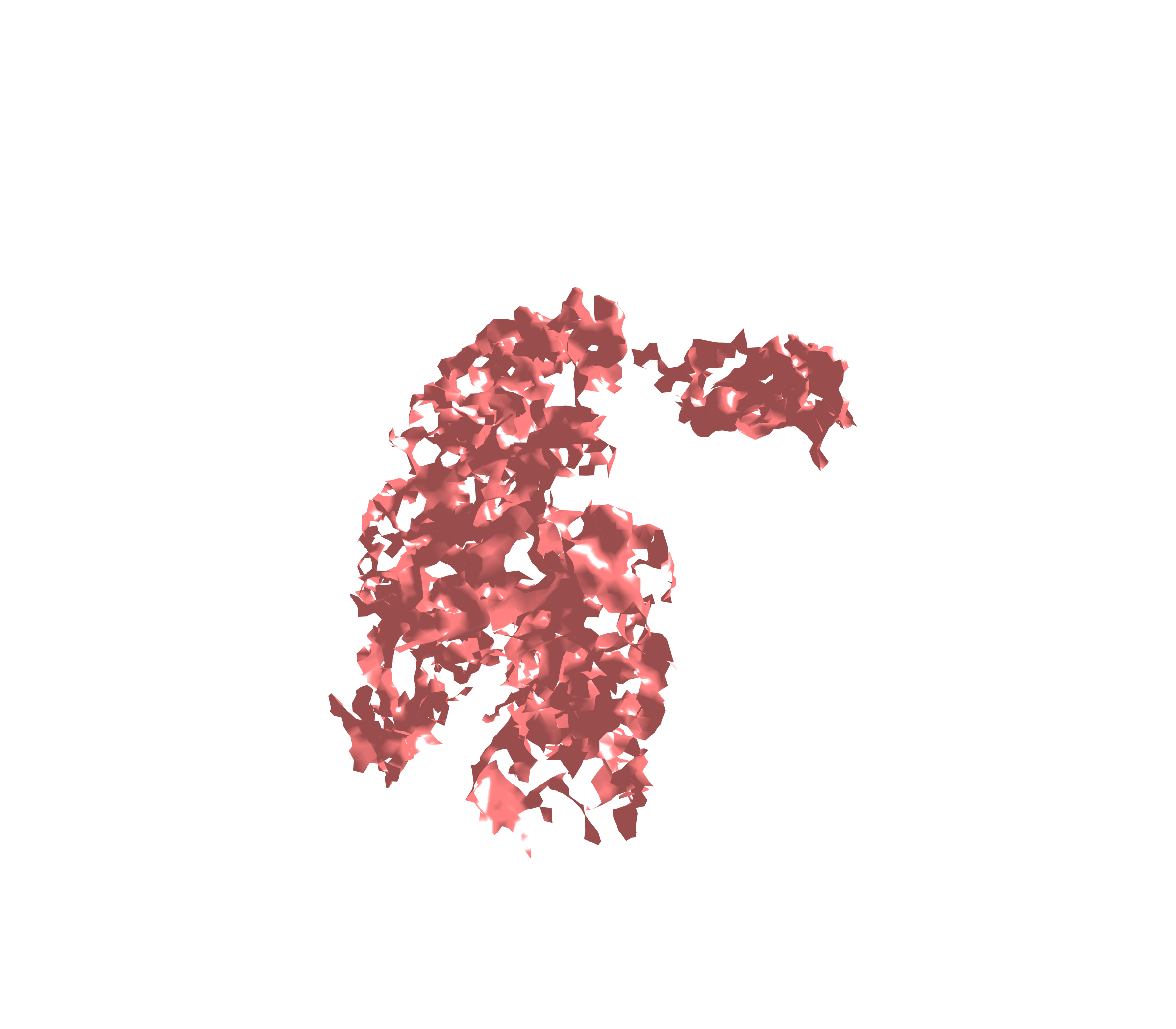 Surface (Expiration) - Diagonal View