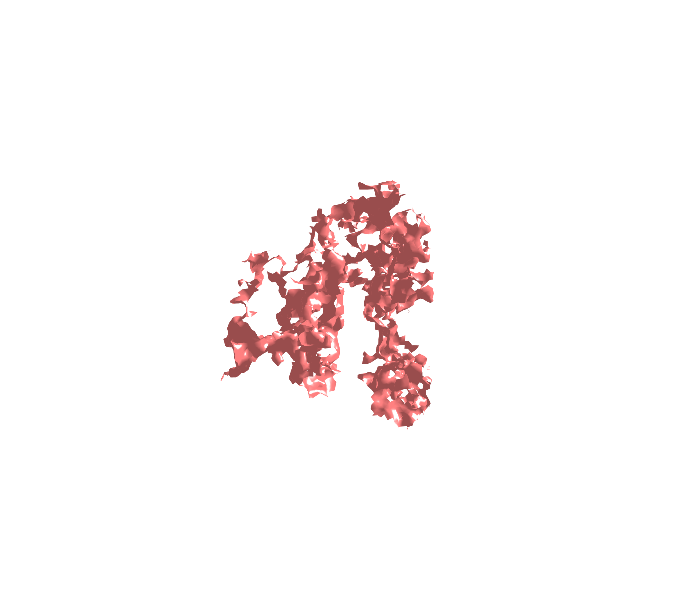 Surface (Expiration) - Diagonal View