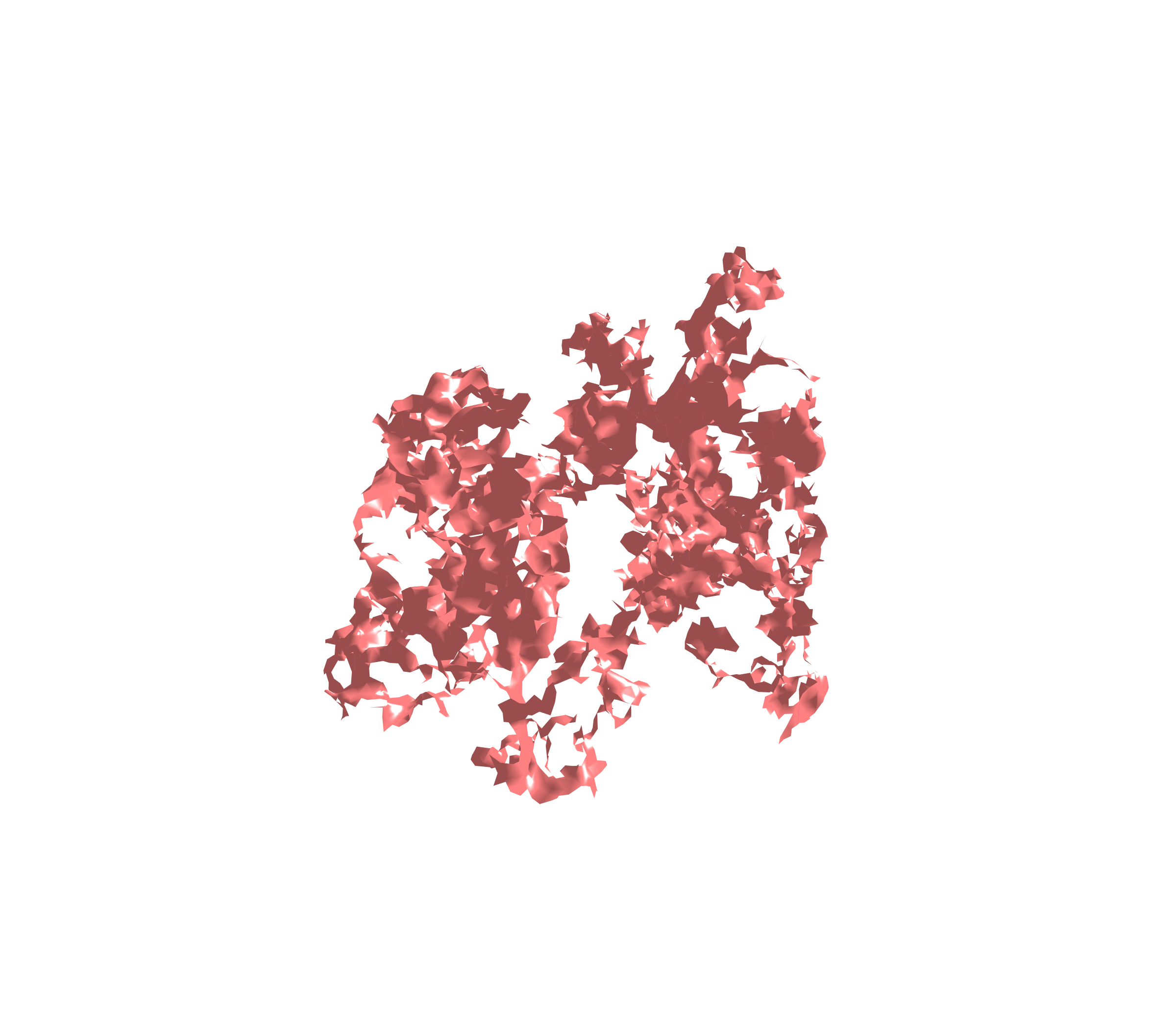 Surface (Expiration) - Diagonal View