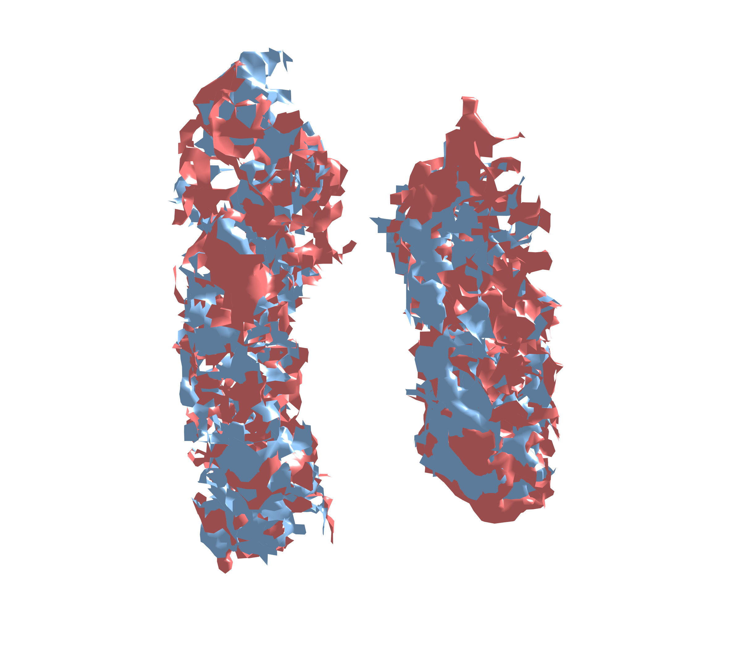 Combined Visualization - Front View