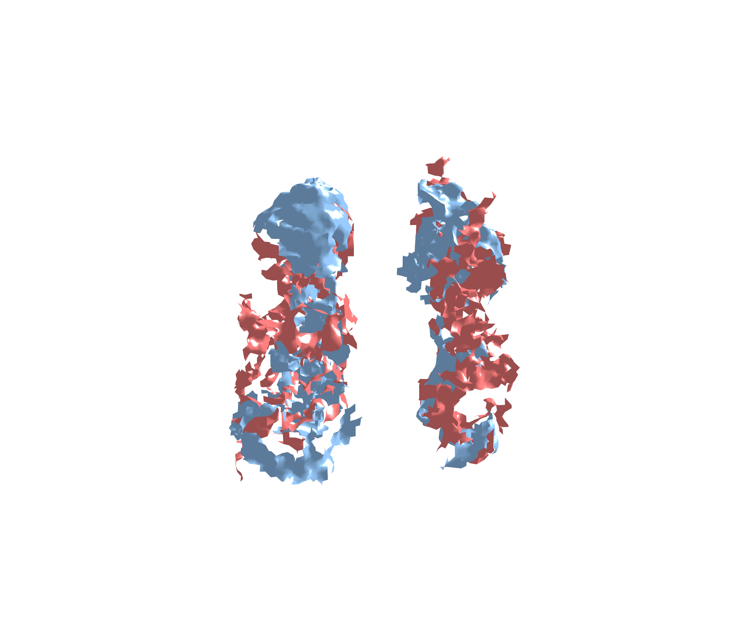 Combined Visualization - Front View