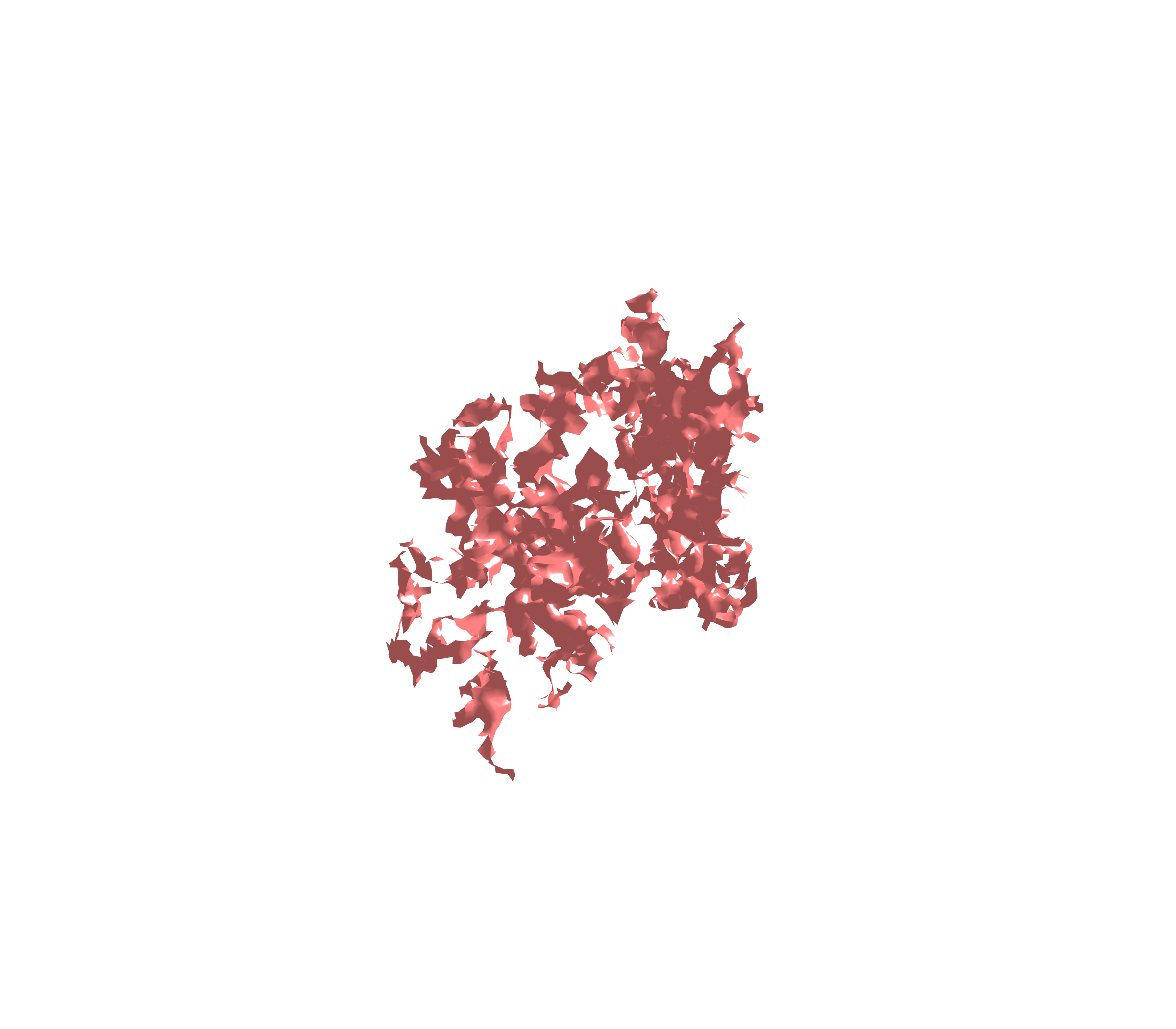 Surface (Expiration) - Diagonal View