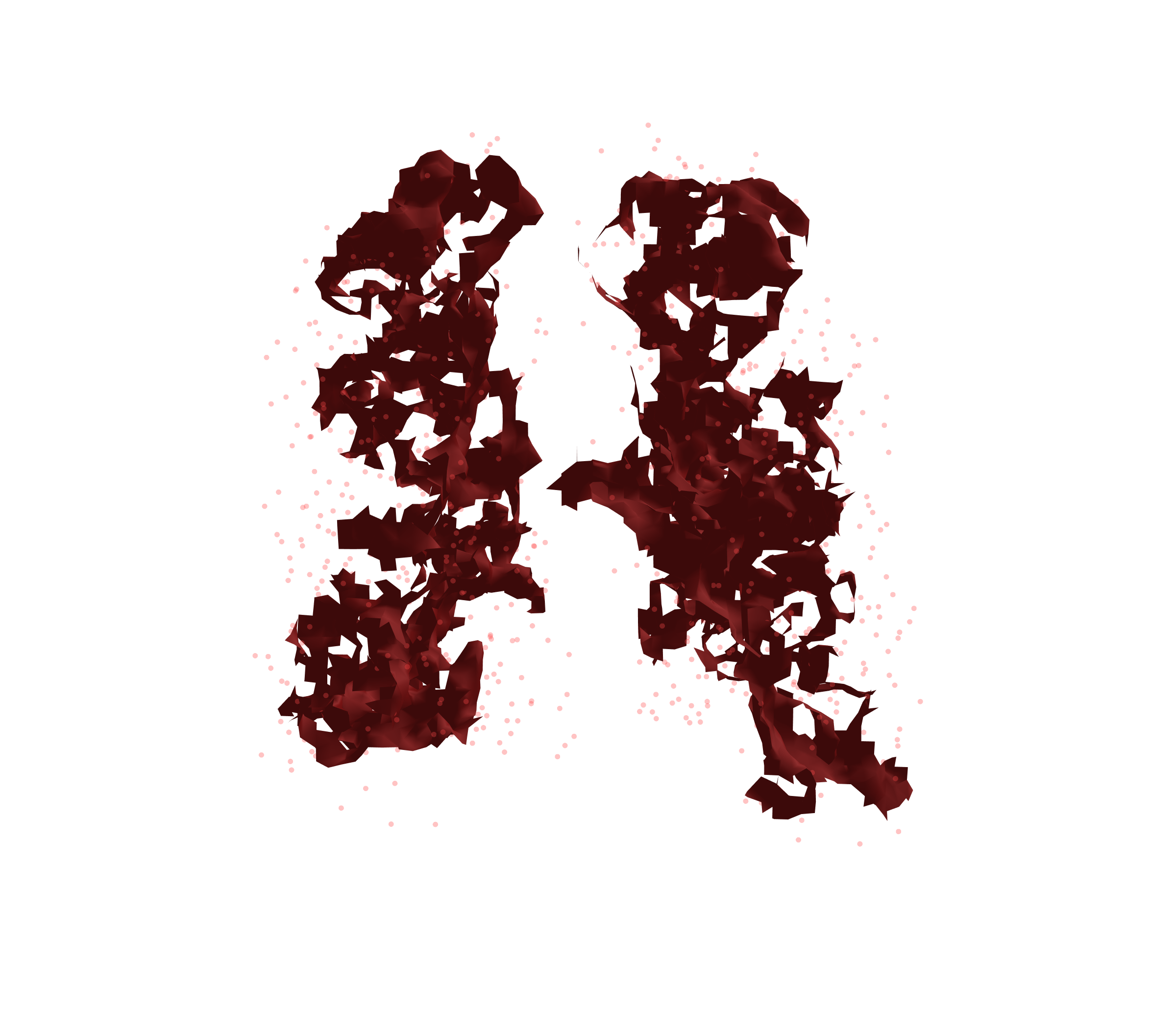 Combined Visualization (Expiration) - Back View