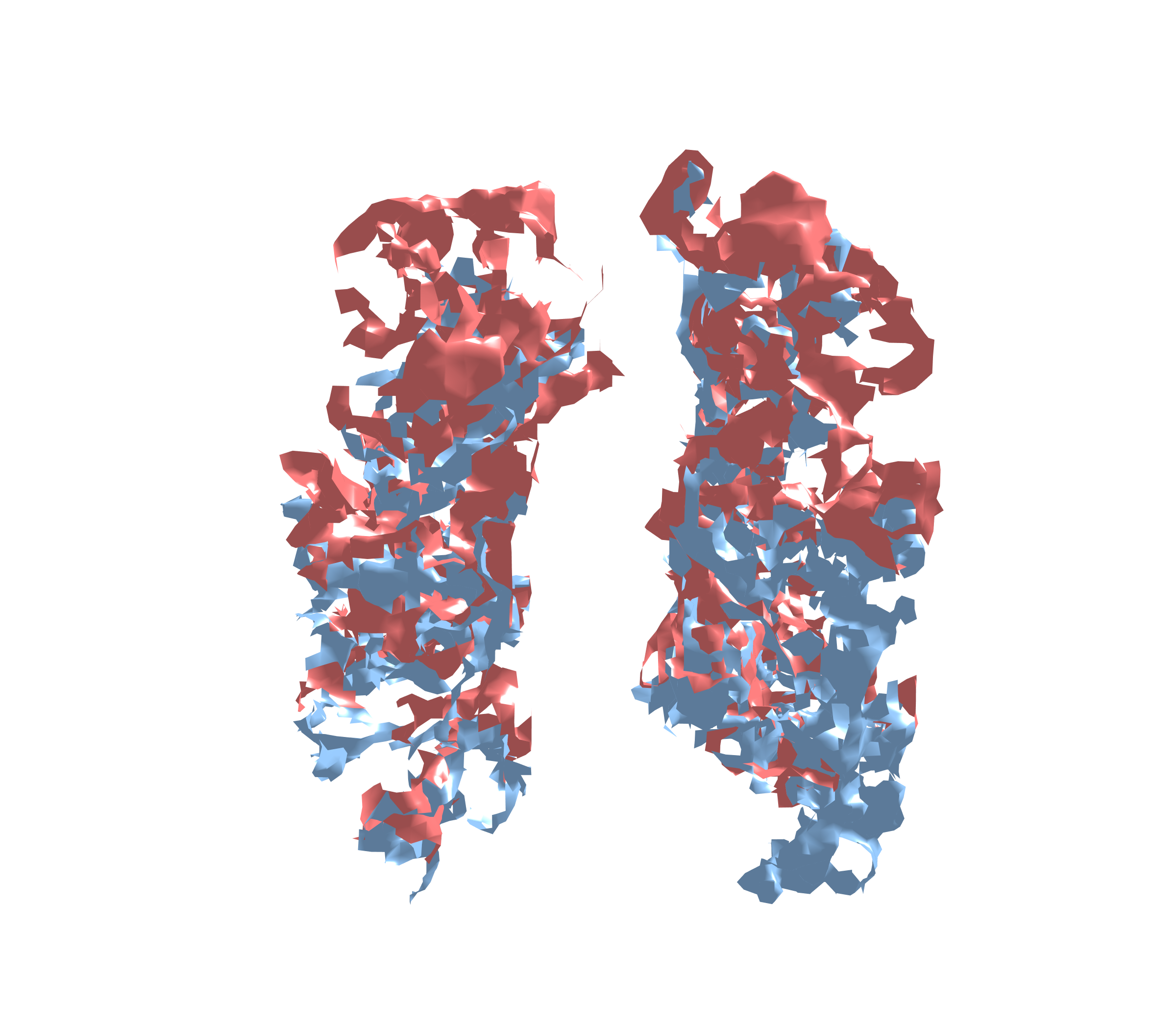 Combined Visualization - Front View