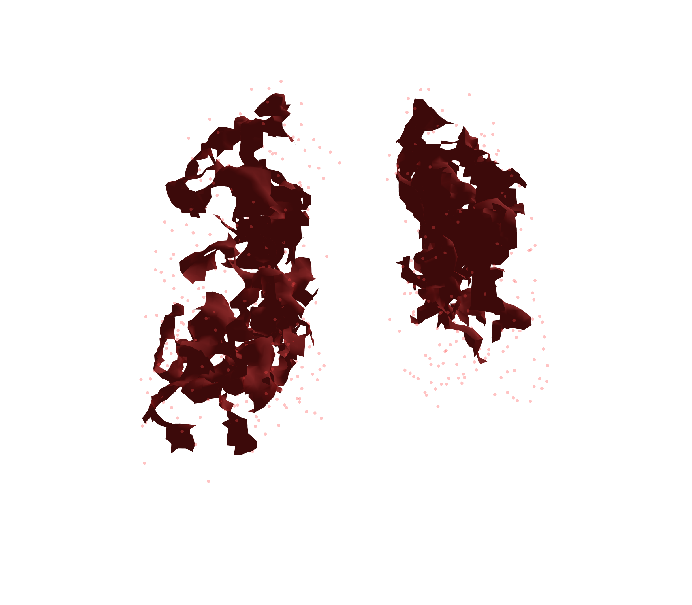 Combined Visualization (Expiration) - Back View