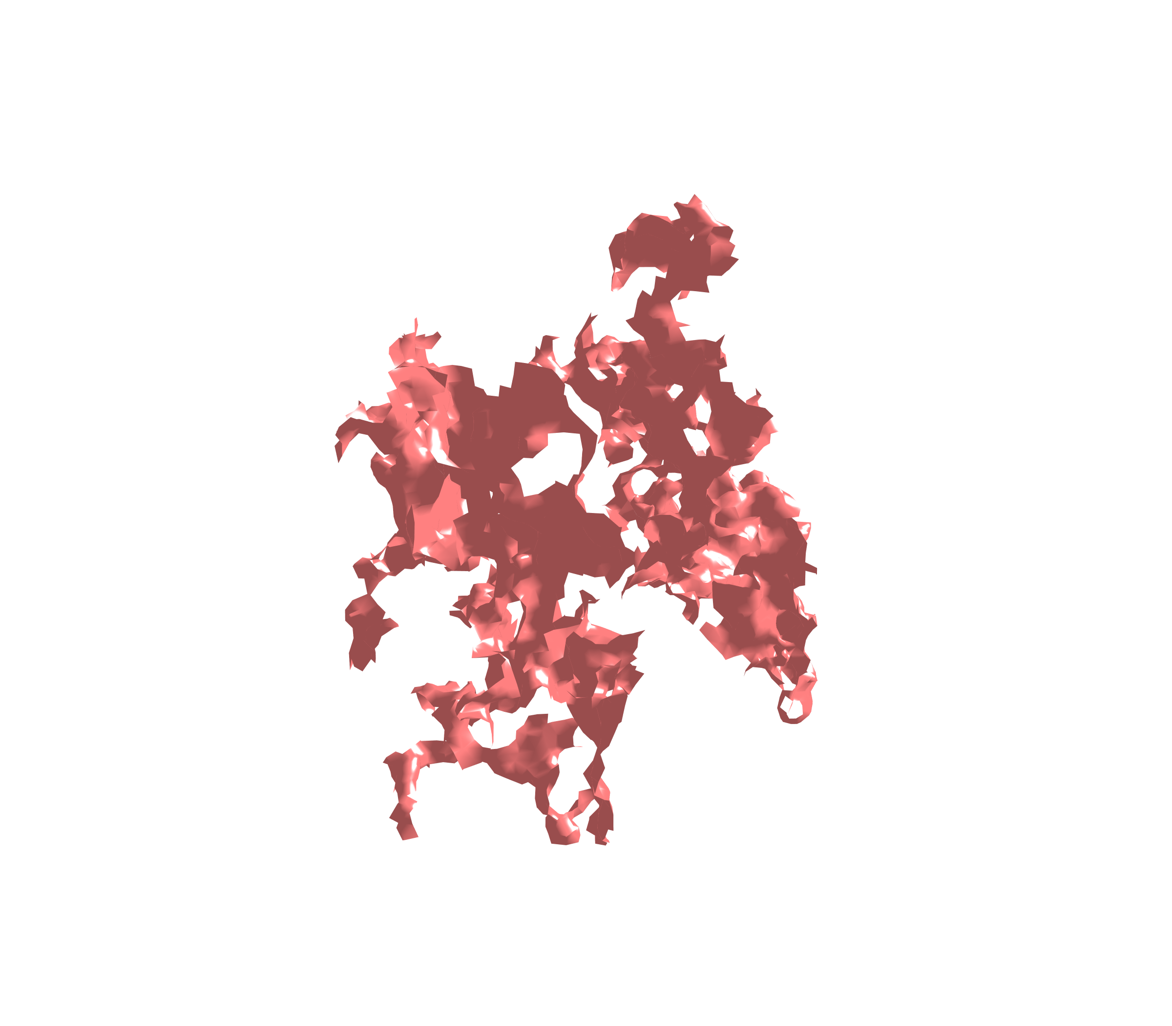 Surface (Expiration) - Diagonal View