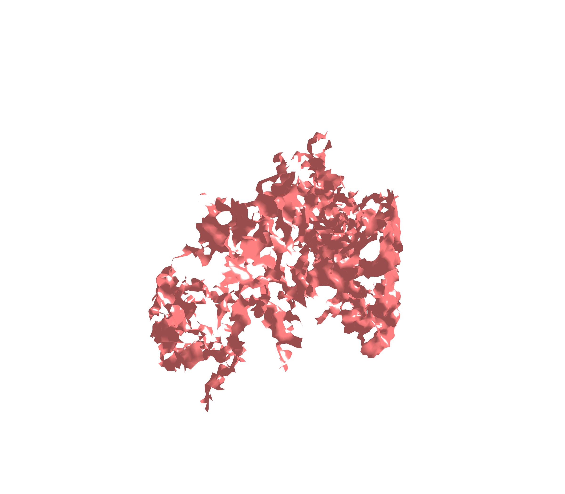 Surface (Expiration) - Diagonal View