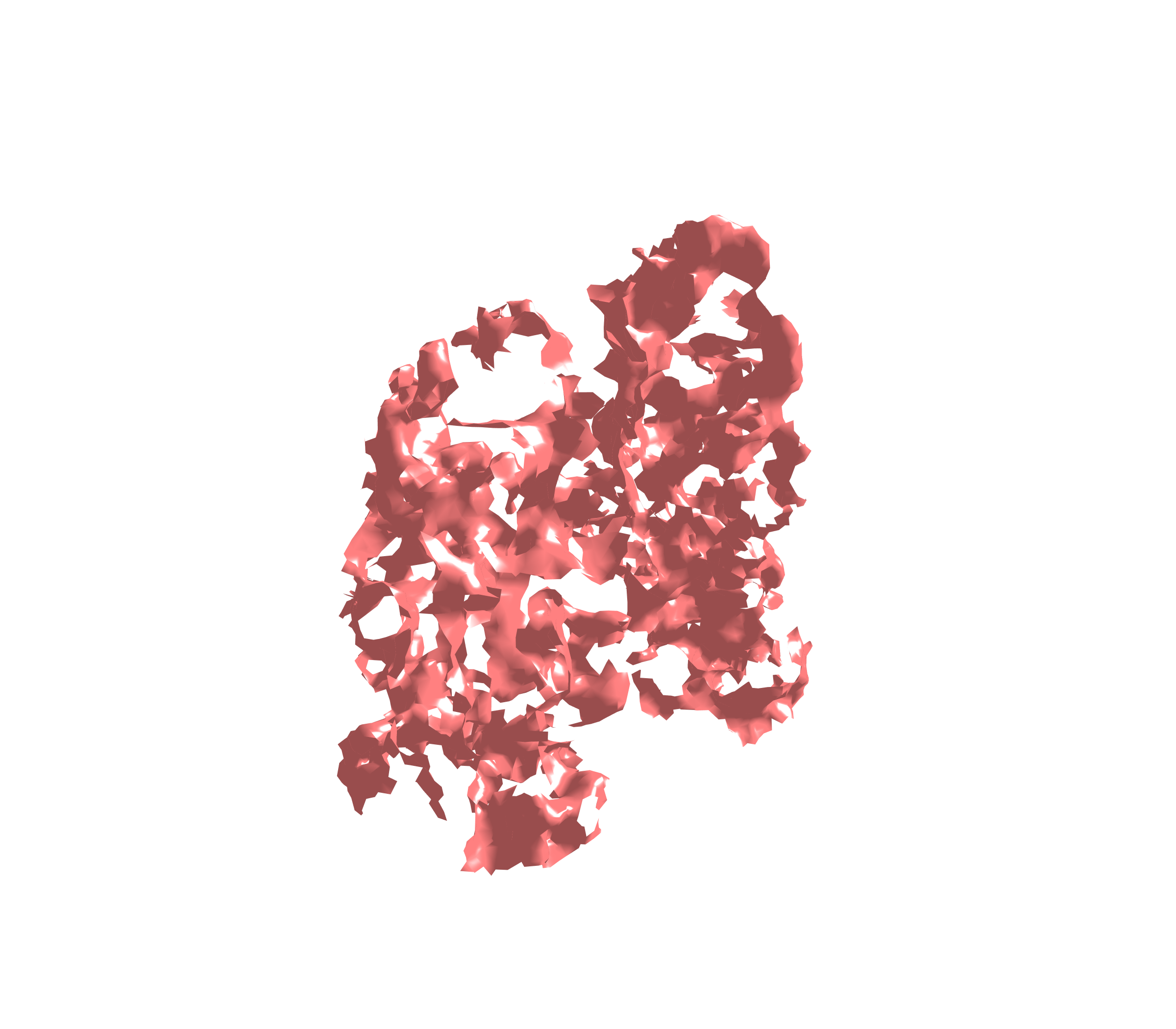 Surface (Expiration) - Diagonal View