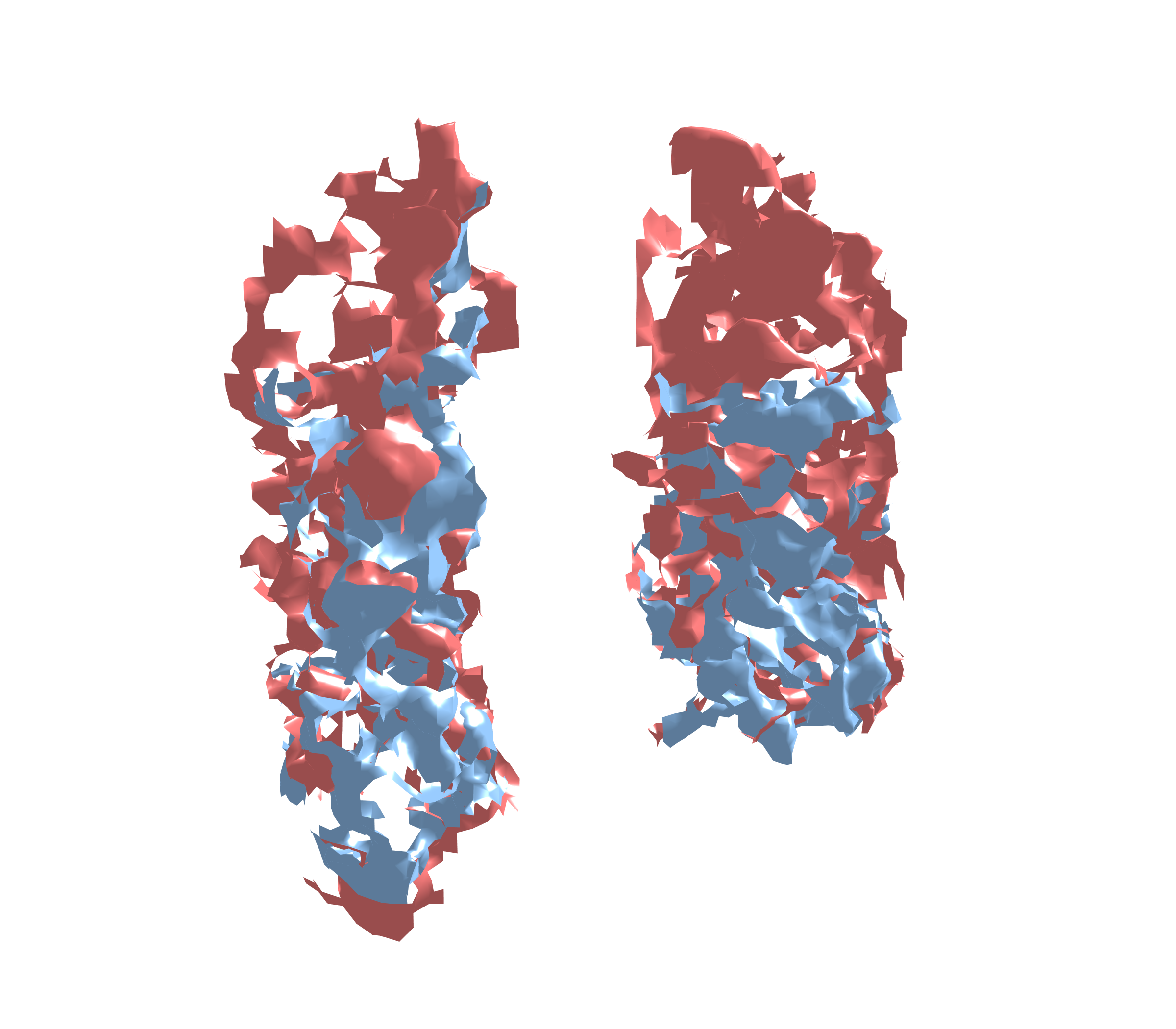 Combined Visualization - Front View