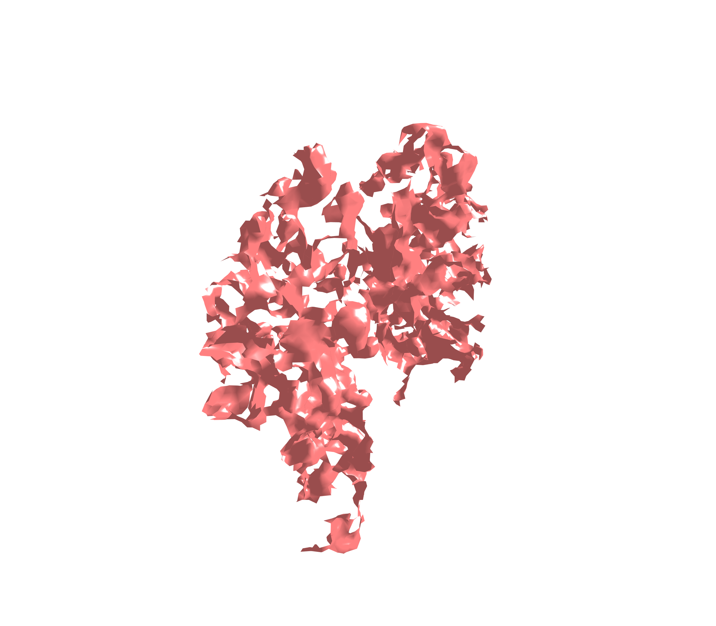Surface (Expiration) - Diagonal View