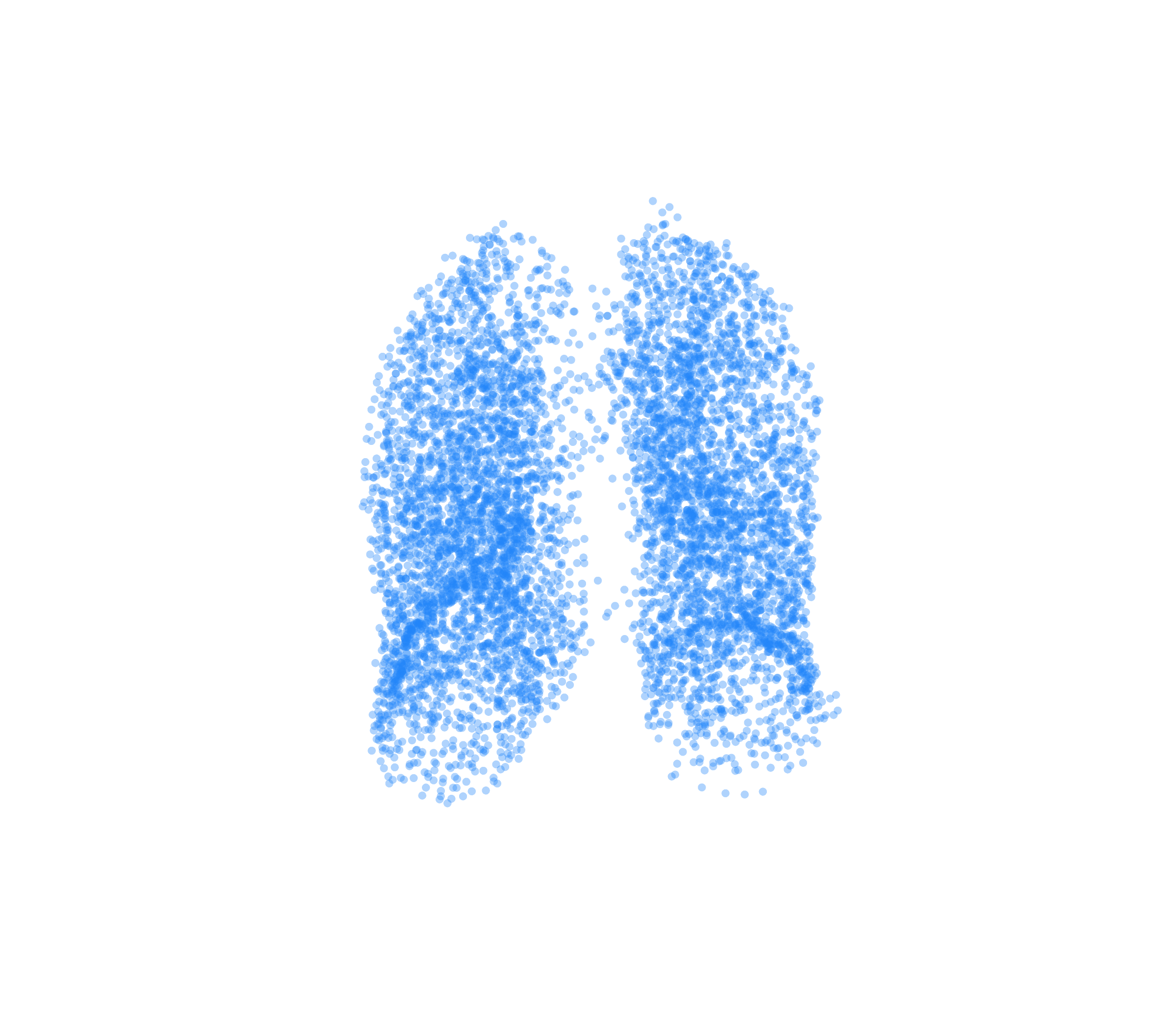 Point Cloud (Inspiration) - Front View