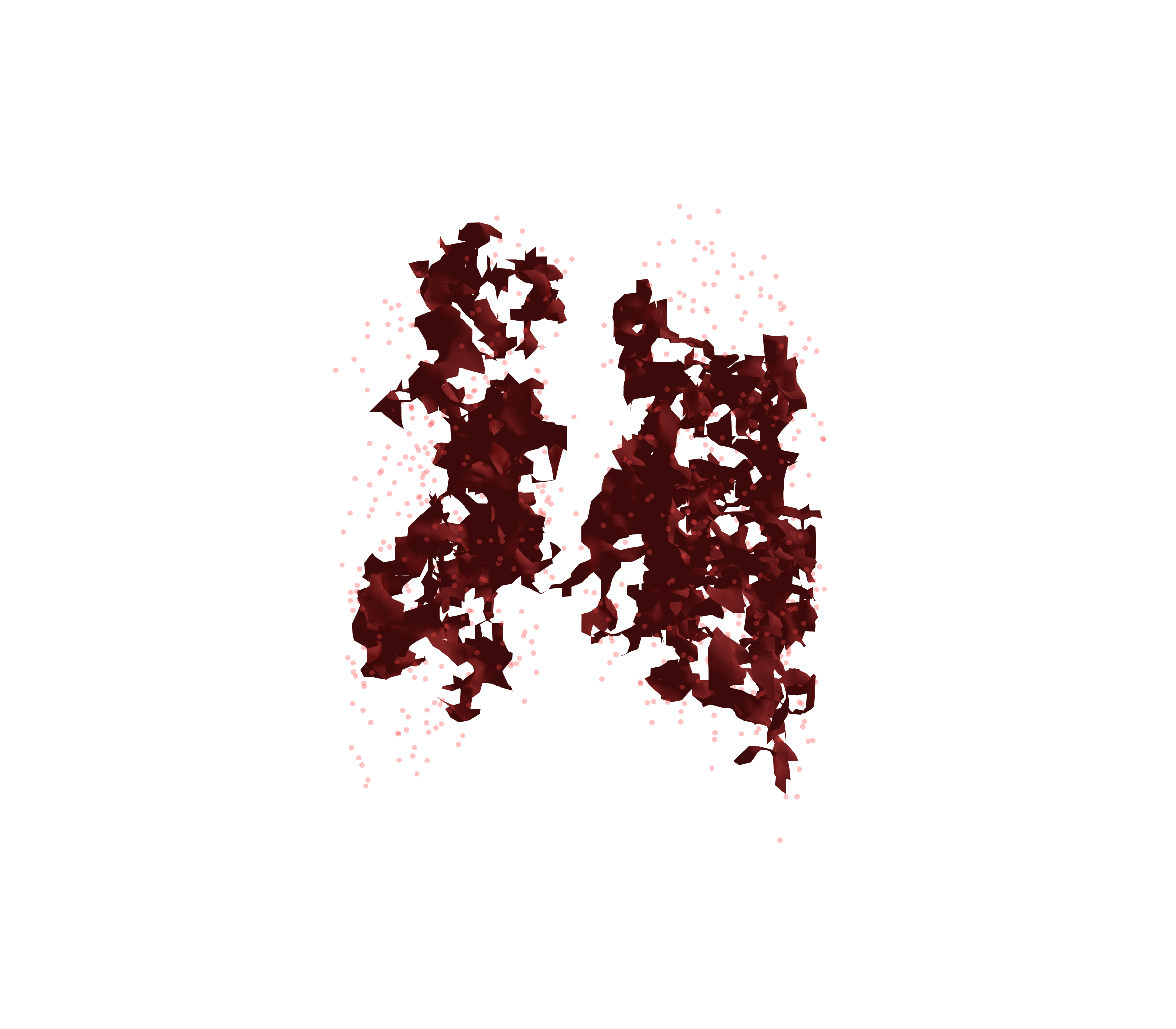 Combined Visualization (Expiration) - Back View