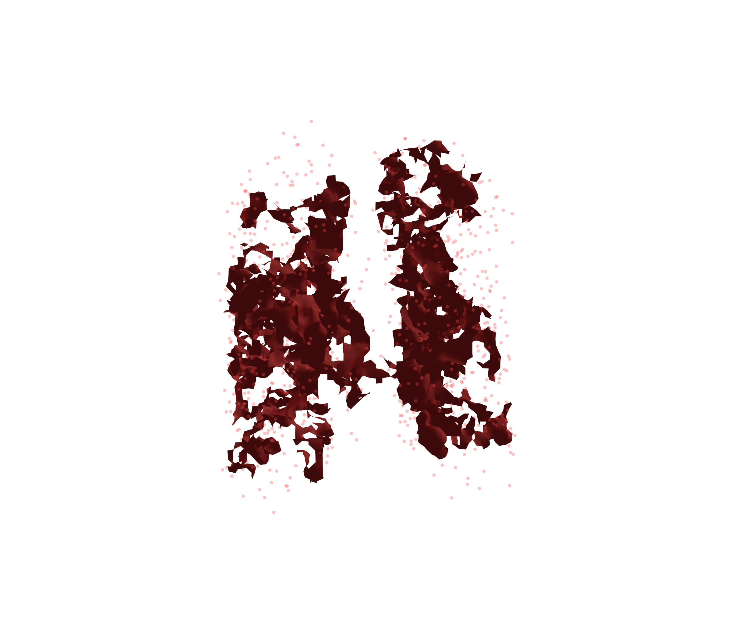 Combined Visualization (Expiration) - Front View