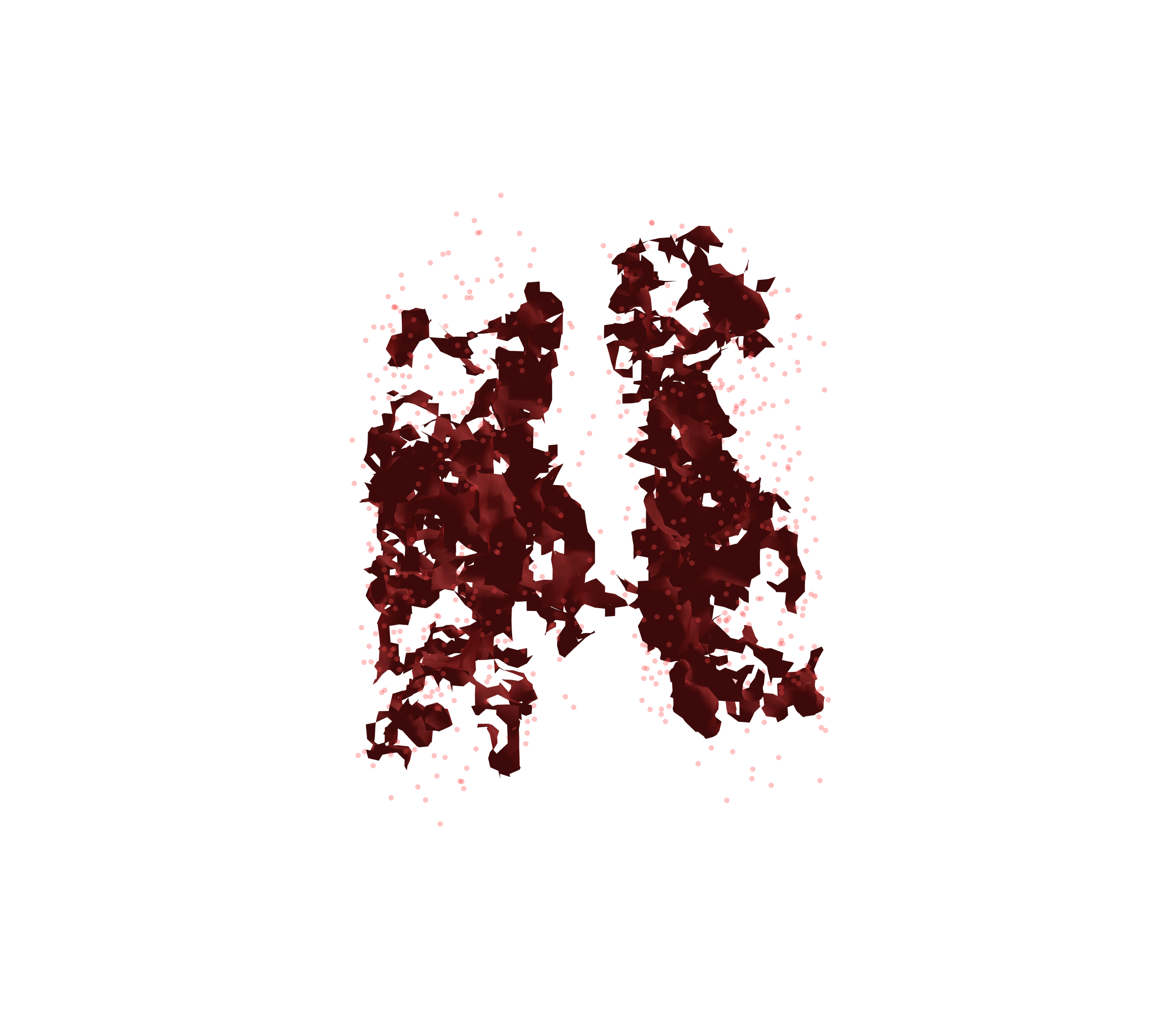 Combined Visualization (Expiration) - Front View