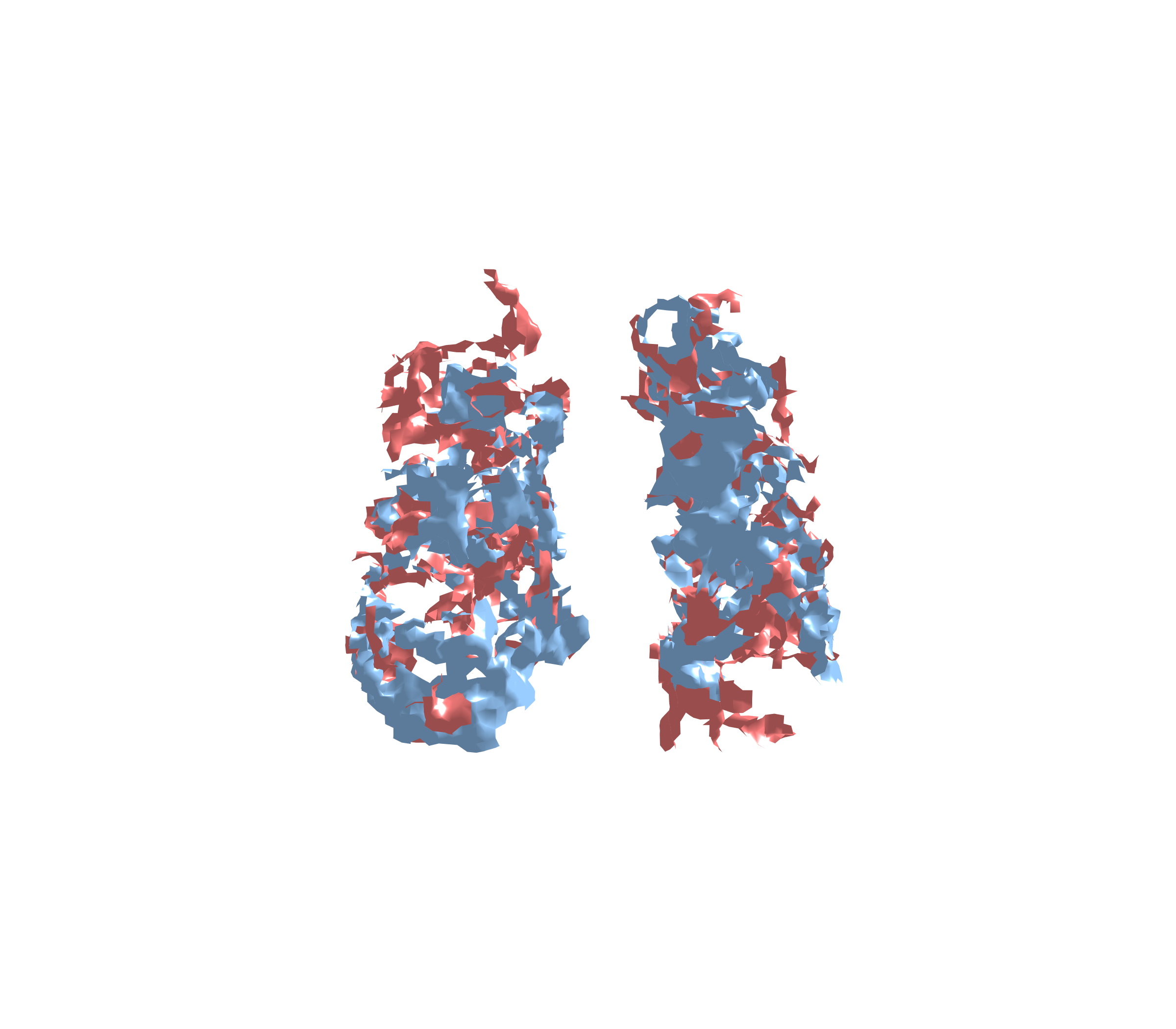 Combined Visualization - Front View