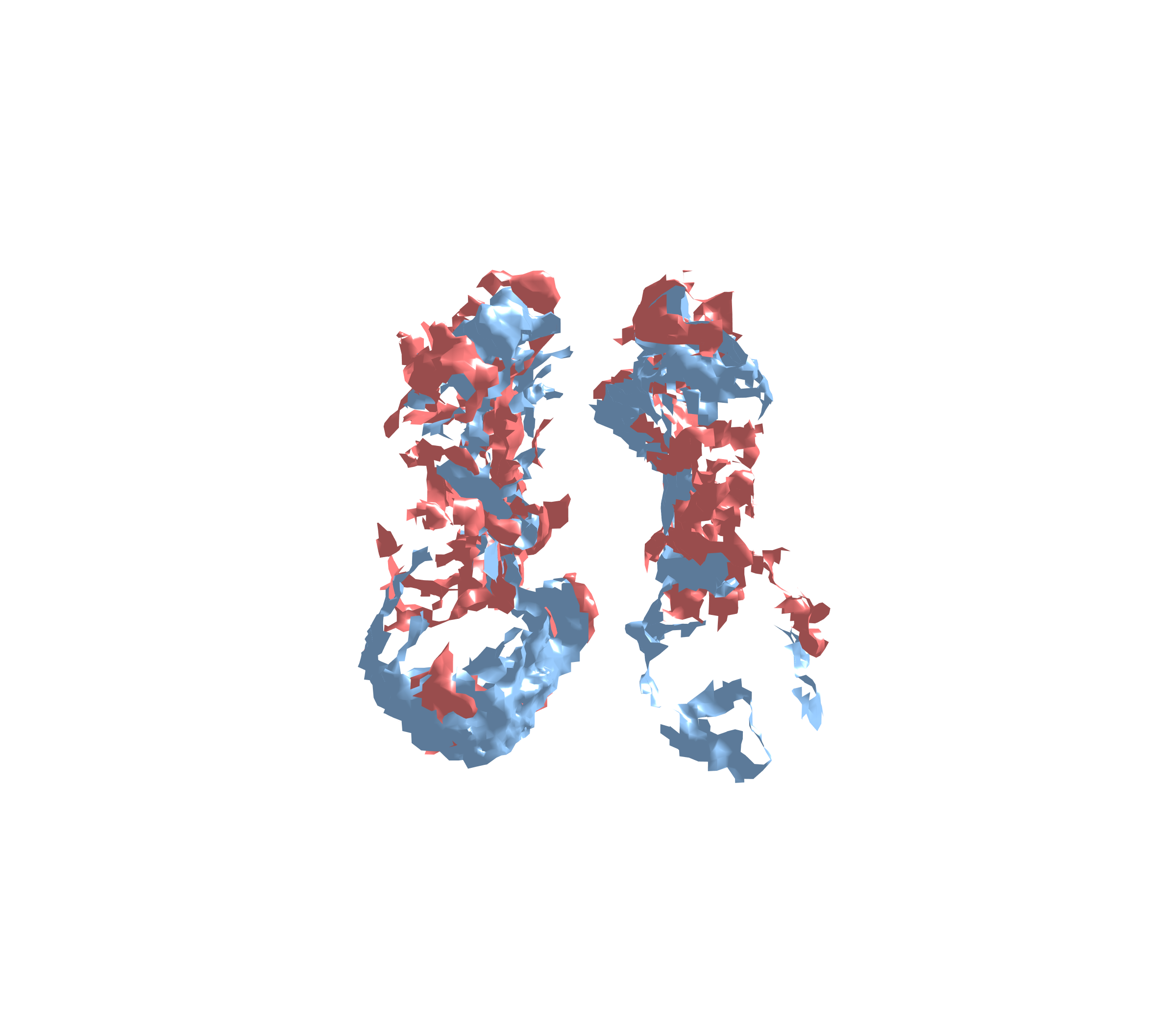 Combined Visualization - Front View
