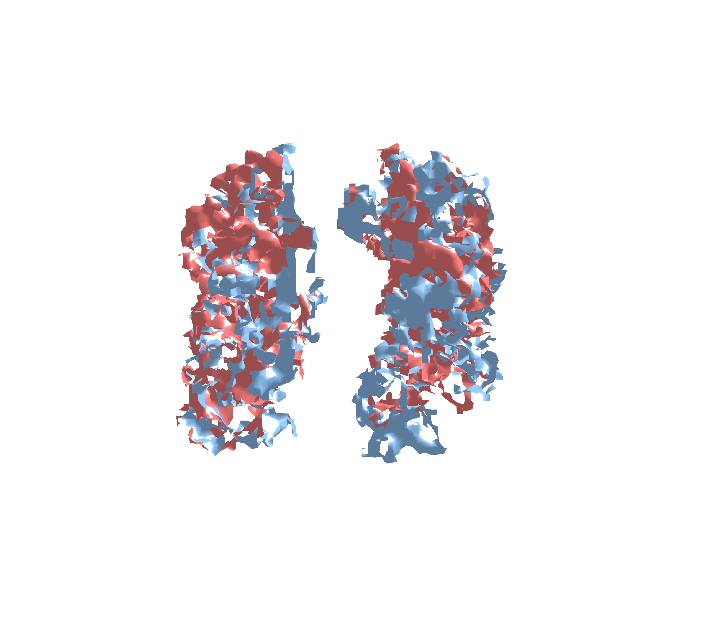 Combined Visualization - Front View
