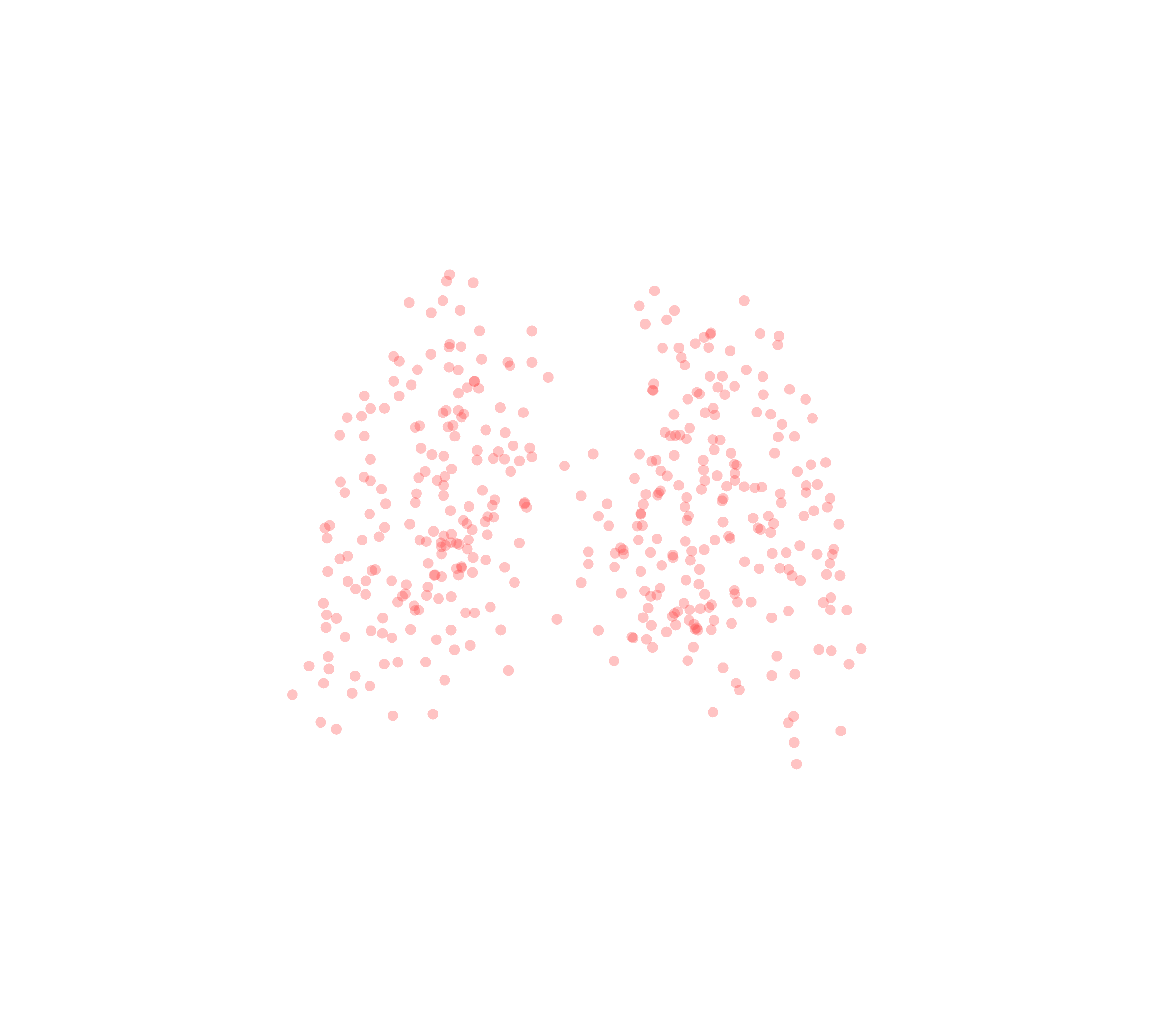 Displacement Vectors (Expiration) - Back View