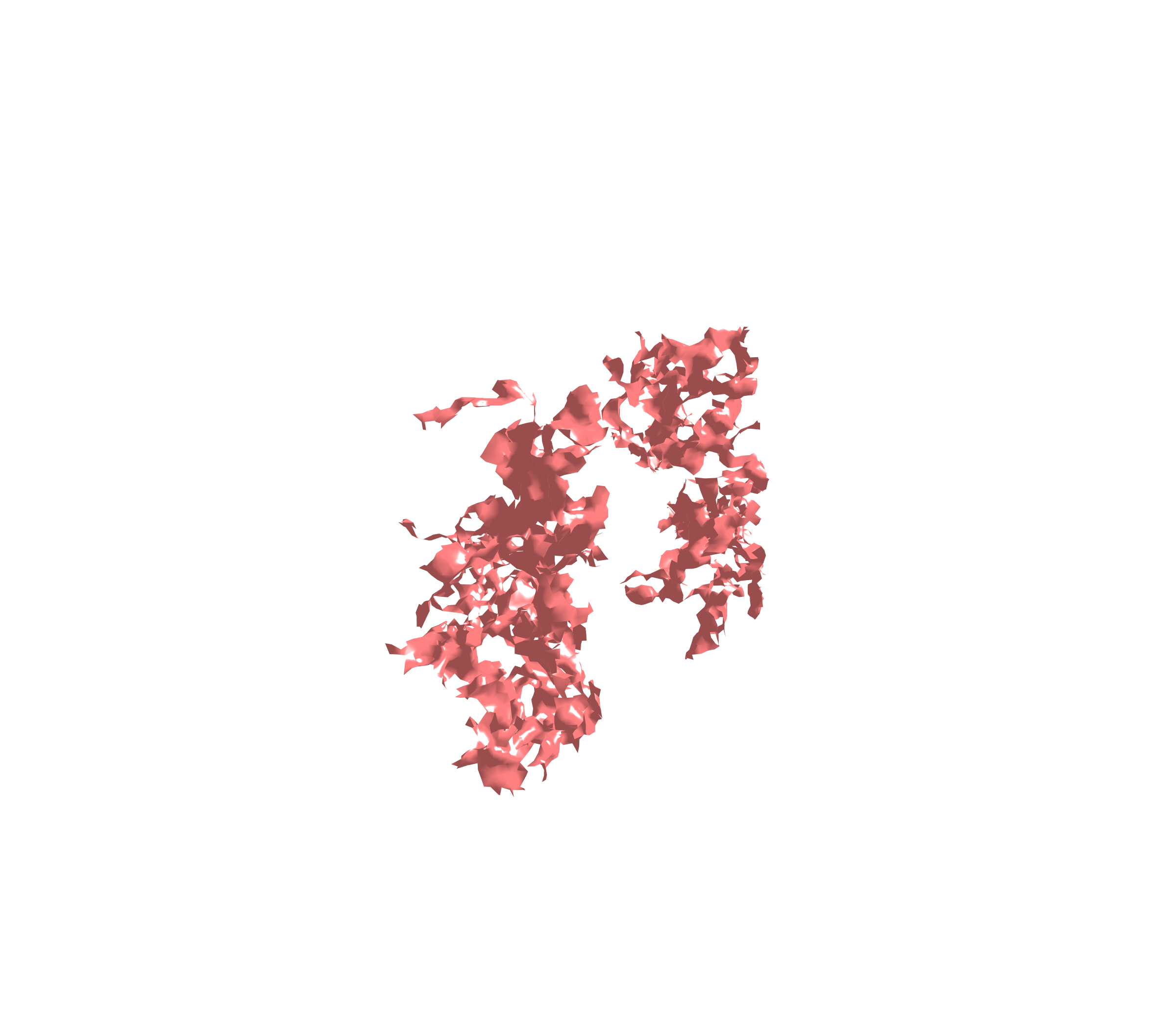 Surface (Expiration) - Diagonal View