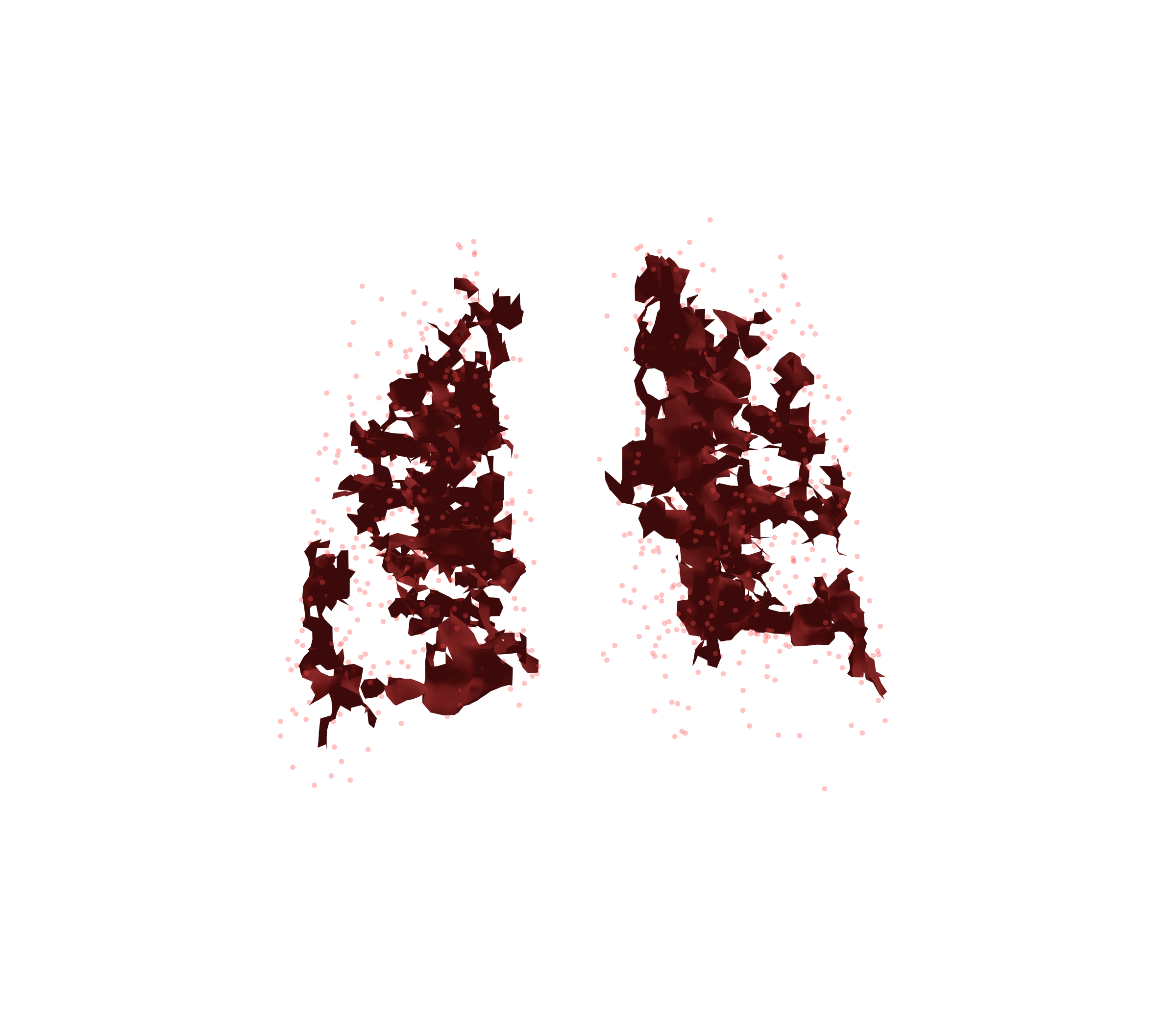 Combined Visualization (Expiration) - Back View